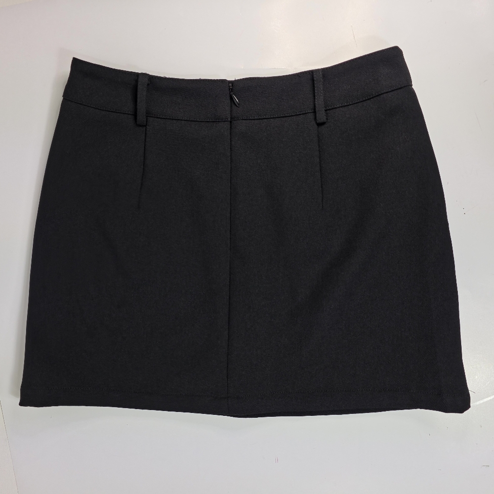 Commense Essential Black Mini Skort Skirt XS Womens Lined Shorts - Picture 2 of 8